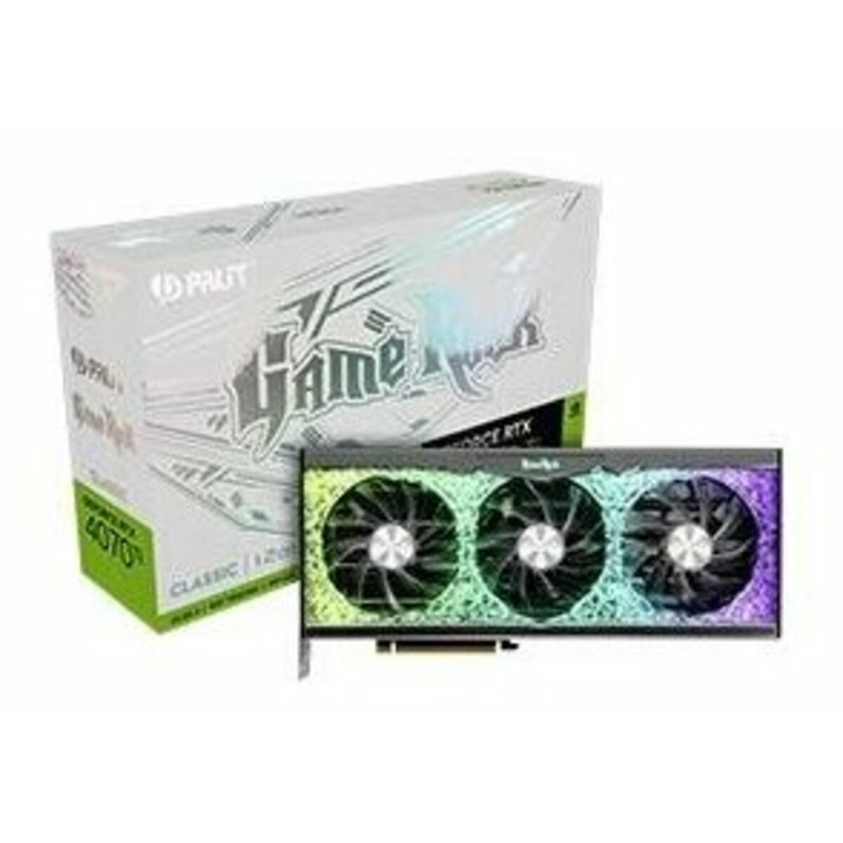 Видеокарта Palit PCI-E 4.0 RTX4070Ti GAMEROCK CLASSIC (NED407T019K9-1046G)