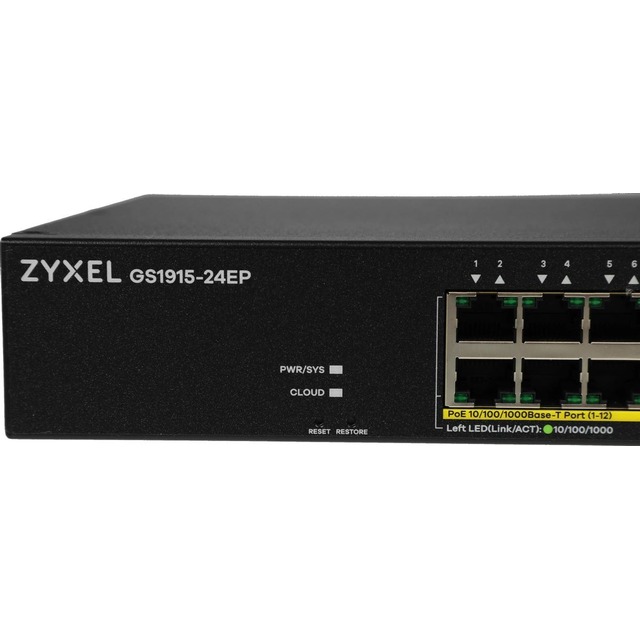 Коммутатор Zyxel NebulaFlex GS1915-24EP GS1915-24EP-EU0101F