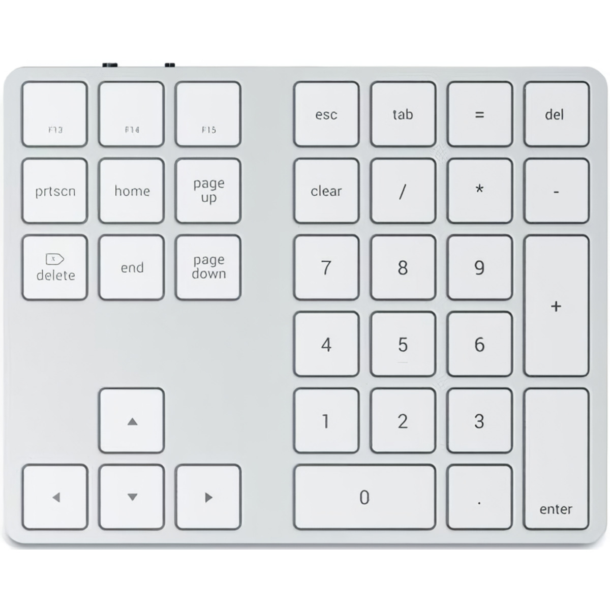 Беспроводной блок клавиатуры Satechi Aluminum Extended Keypad (Цвет: Silver)