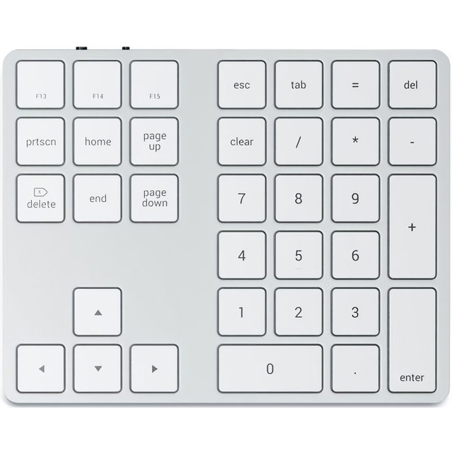 Беспроводной блок клавиатуры Satechi Aluminum Extended Keypad (Цвет: Silver)