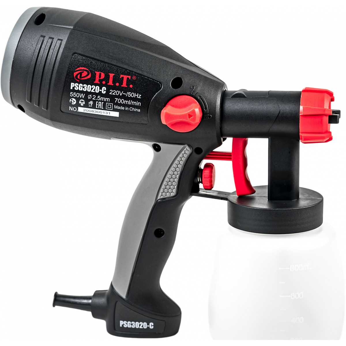 Краскораспылитель P.I.T. Мастер PSG3020-C (Цвет: Black)