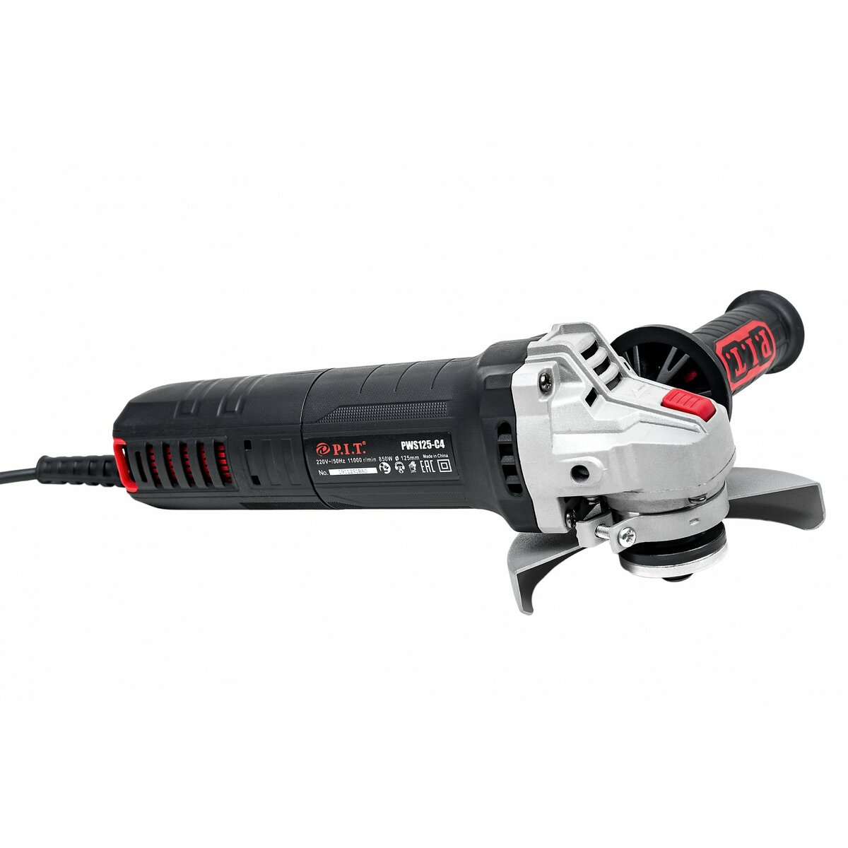 Углошлифовальная машина P.I.T. PWS125-C4 (Цвет: Gray/Black)