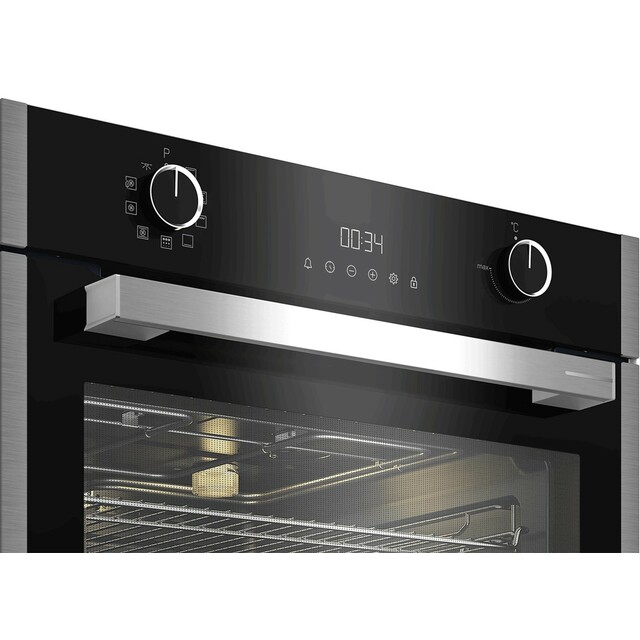 Духовой шкаф Grundig GEBM19300BMP, черный