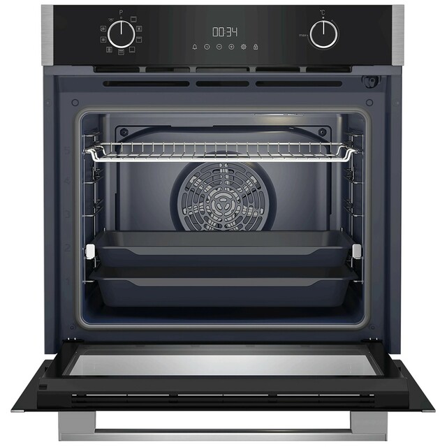 Духовой шкаф Grundig GEBM19300BMP, черный