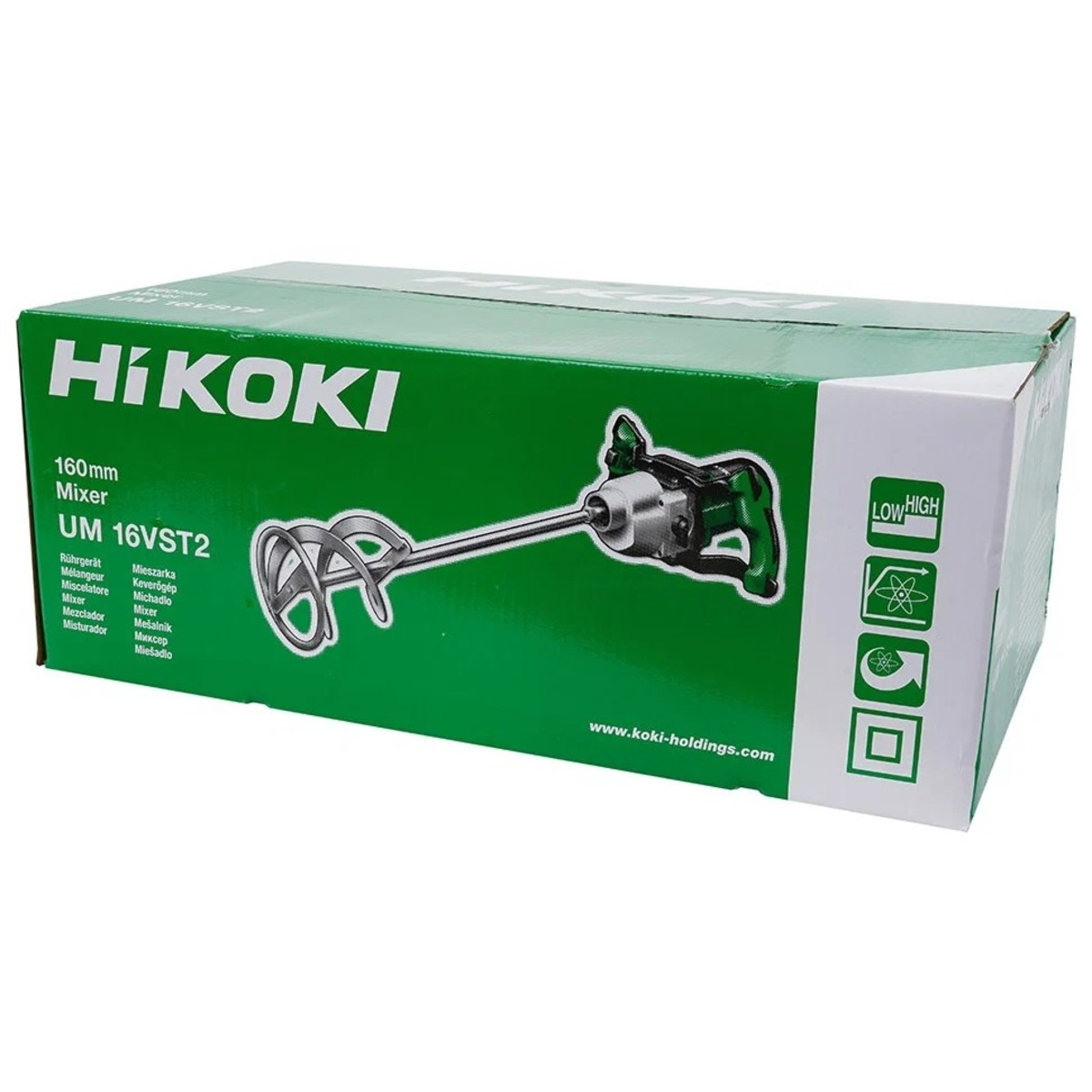 Миксер строительный Hikoki UM16VST2 (Цвет: Green)