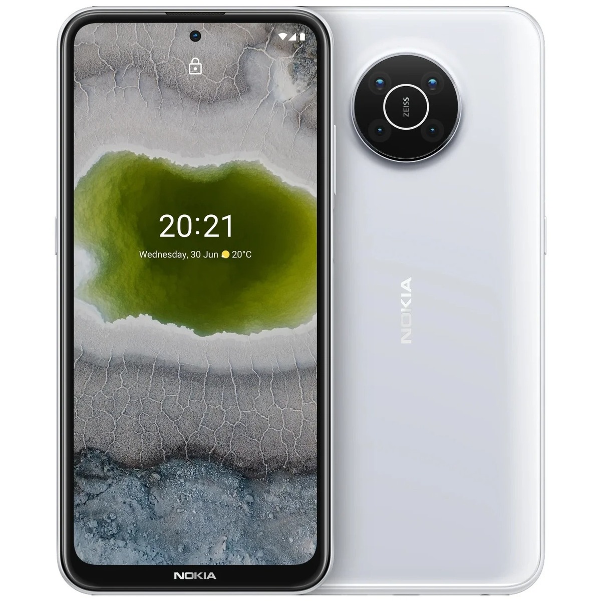 Смартфон Nokia X10 Dual Sim 128Gb (NFC) (Цвет: Snow)