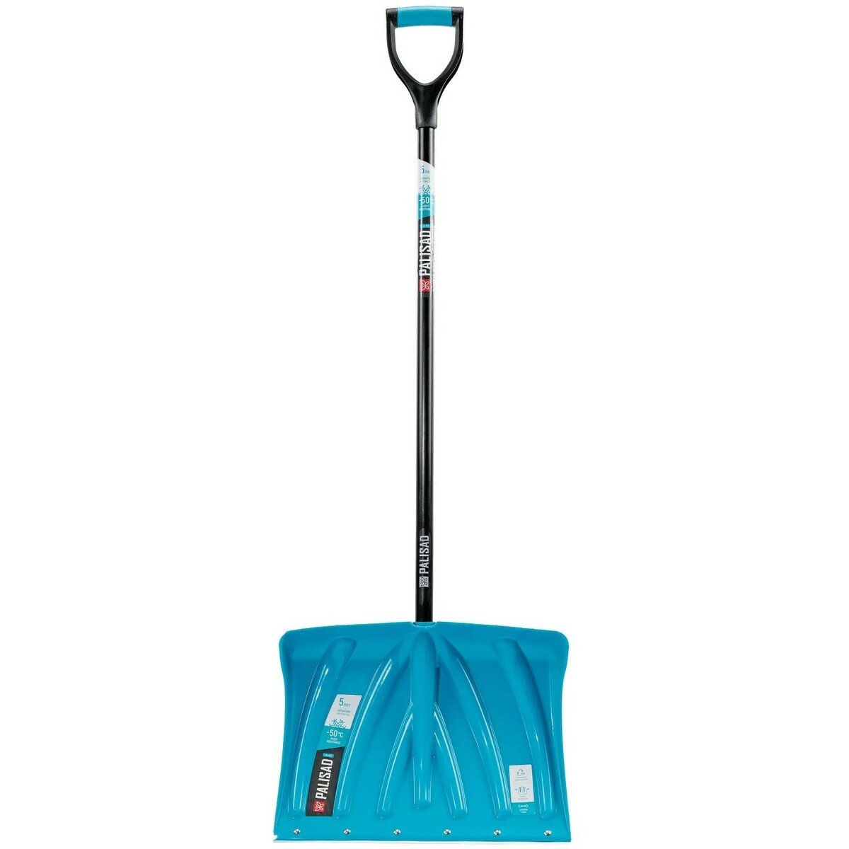 Лопата для уборки снега Palisad LUXE 615915 (Цвет: Blue/Black)