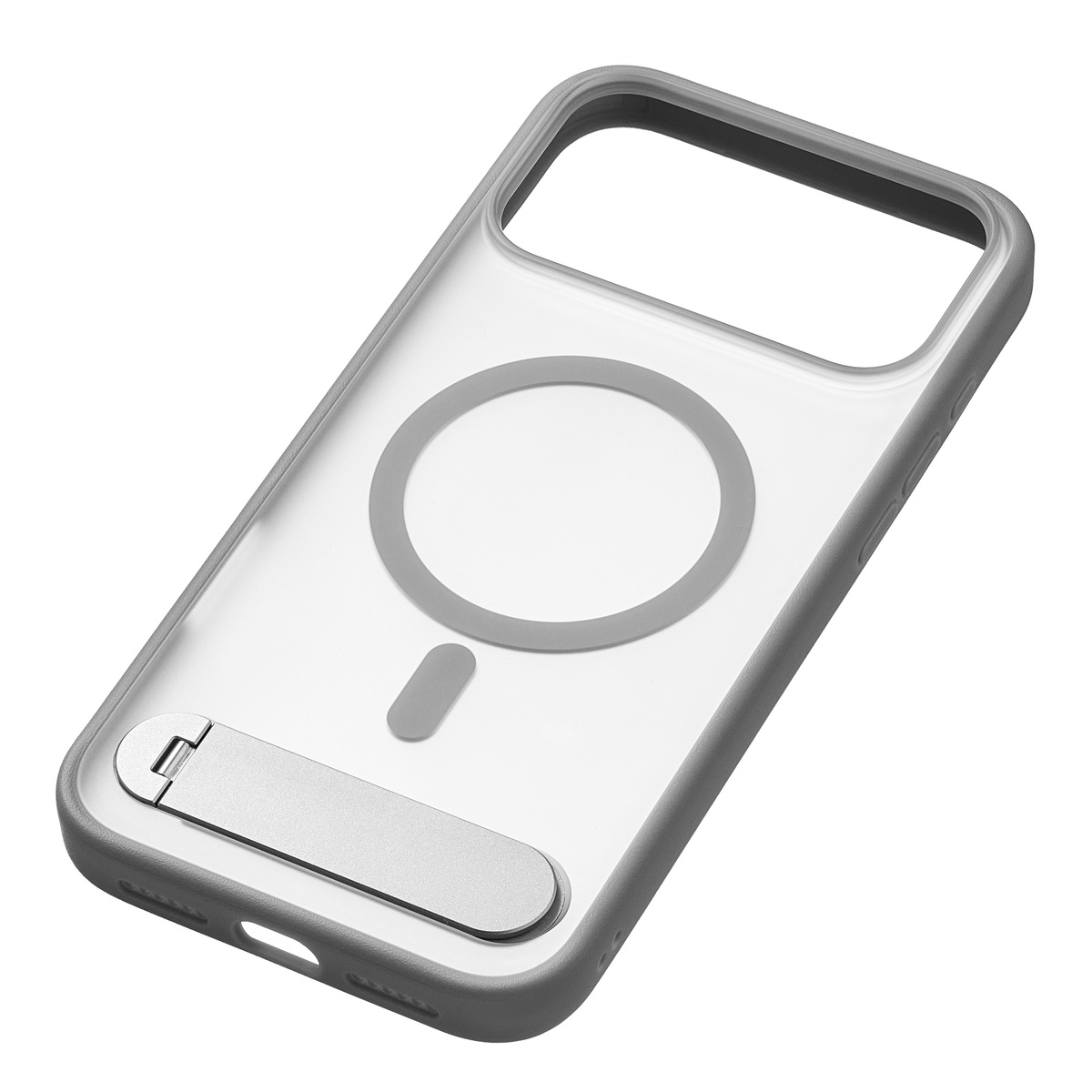 Чехол-накладка uBear Stand 360 Mag case для смартфона Apple iPhone 17 Pro Max (Цвет: Grey)