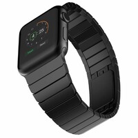Ремешок стальной Devia Elegant series Link Bracelet для Apple Watch 42-44mm, черный