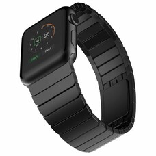 Ремешок стальной Devia Elegant series Link Bracelet для Apple Watch 42-44mm, черный