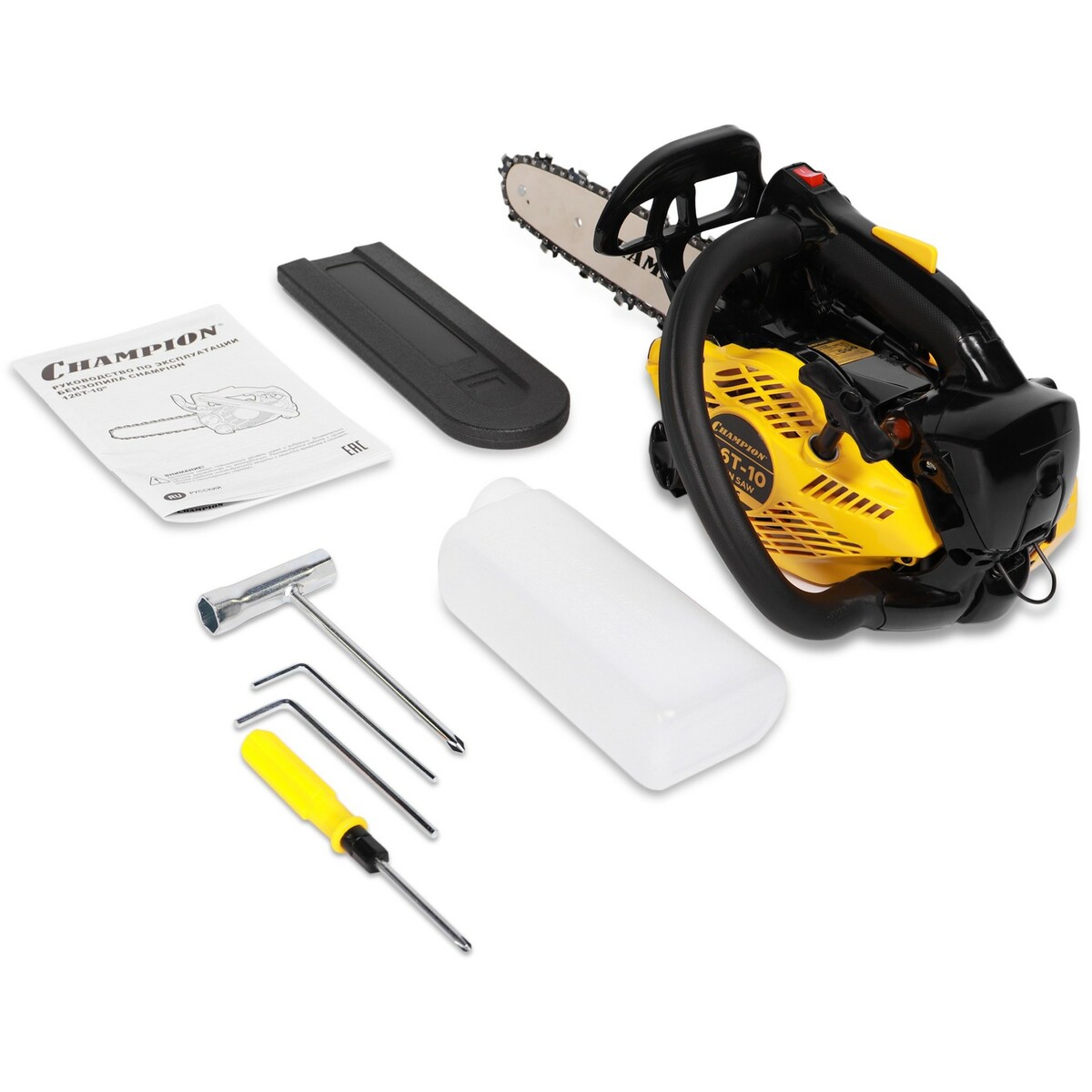 Бензопила Champion 126T-10 (Цвет: Yellow / Black)