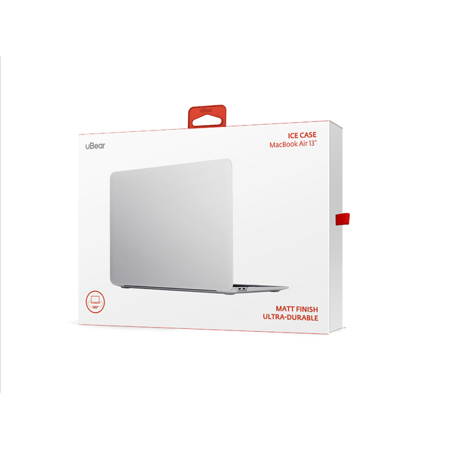 Чехол-накладка uBear Ice Сase для MacBook Air 13  2020, белый