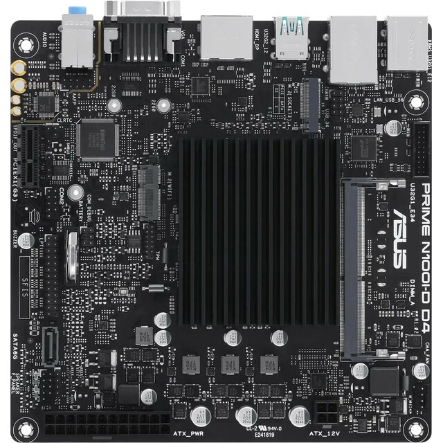 Материнская плата Asus PRIME N100I-D D4-CSM 