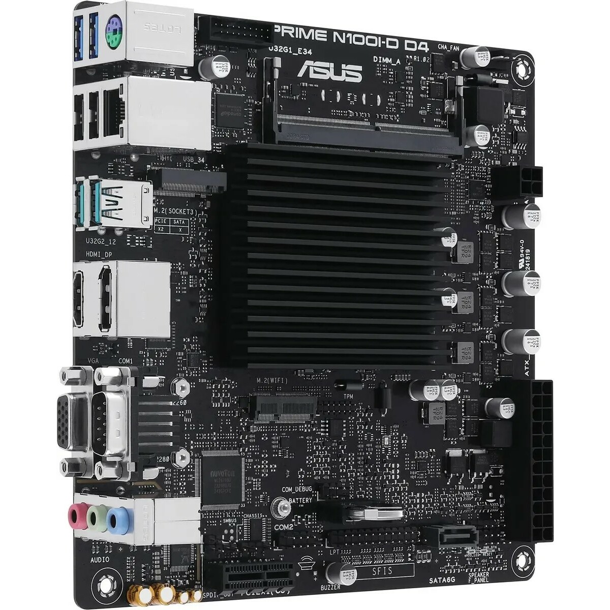 Материнская плата Asus PRIME N100I-D D4-CSM 