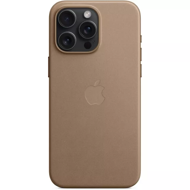 Чехол-накладка Apple FineWoven Case with MagSafe для смартфона Apple iPhone 15 Pro Max (Цвет: Taupe)