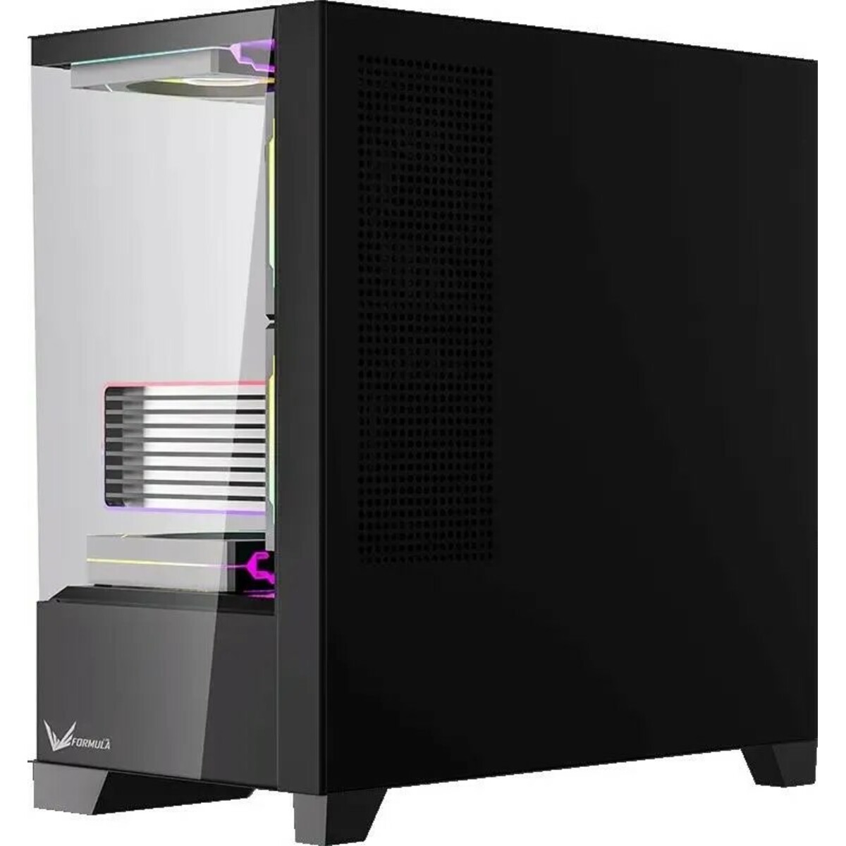 Корпус Formula Crystal Z1M Plus FR, черный 