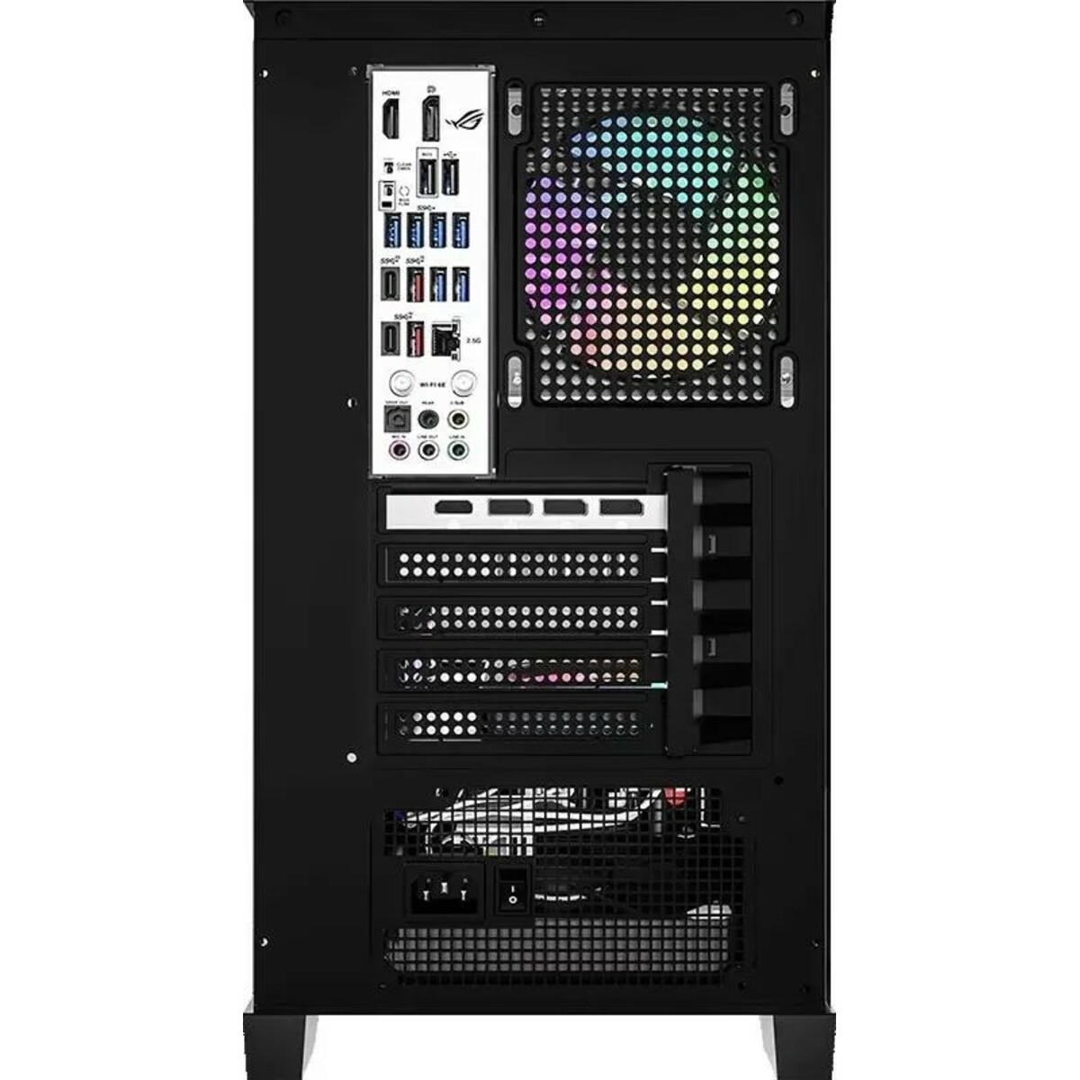 Корпус Formula Crystal Z1M Plus FR, черный 