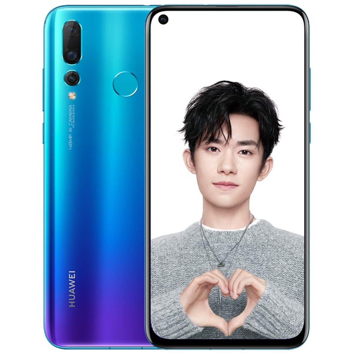 Смартфон Huawei Nova 4 8/128Gb (Цвет: Blue)