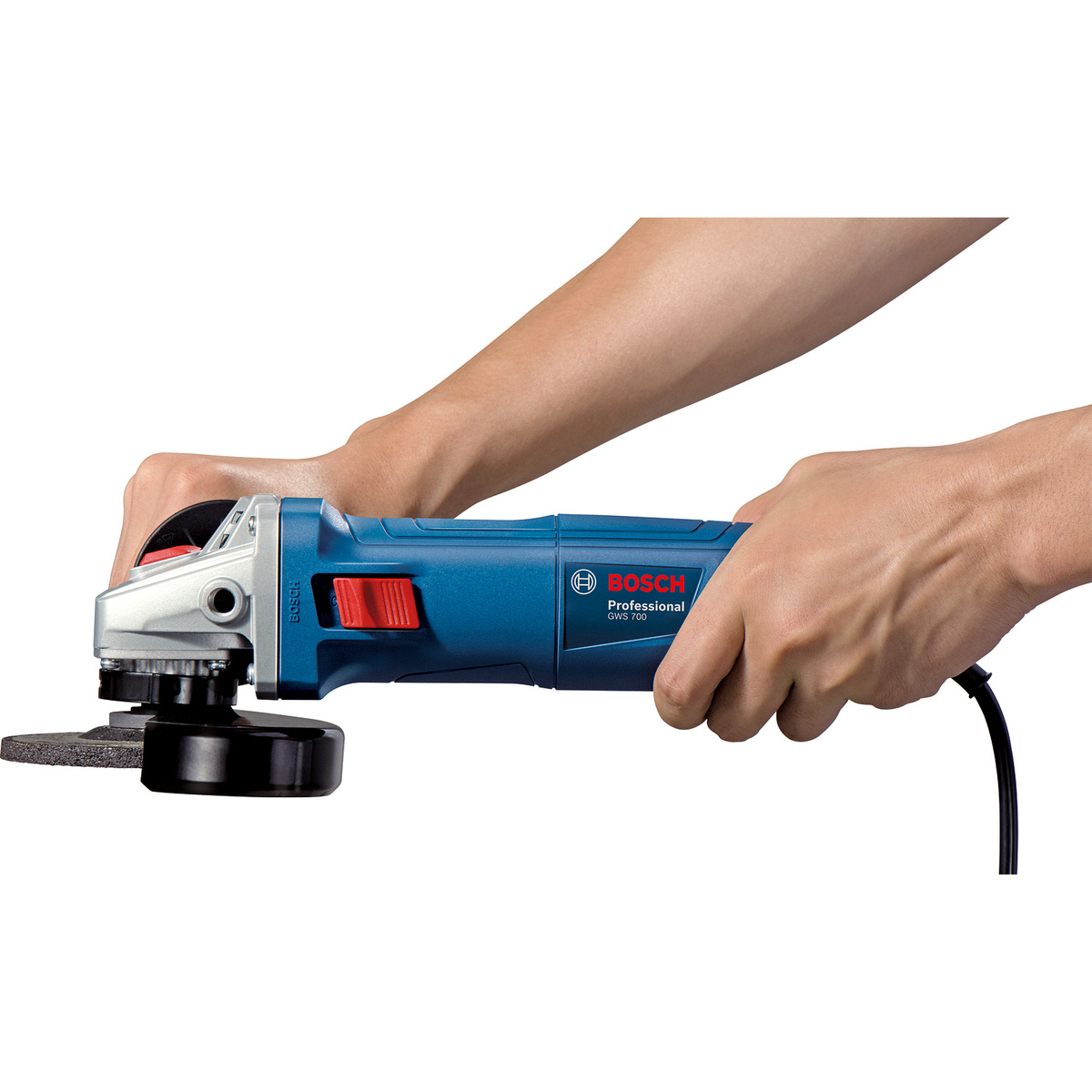 Углошлифовальная машина Bosch GWS 700 (Цвет: Blue)