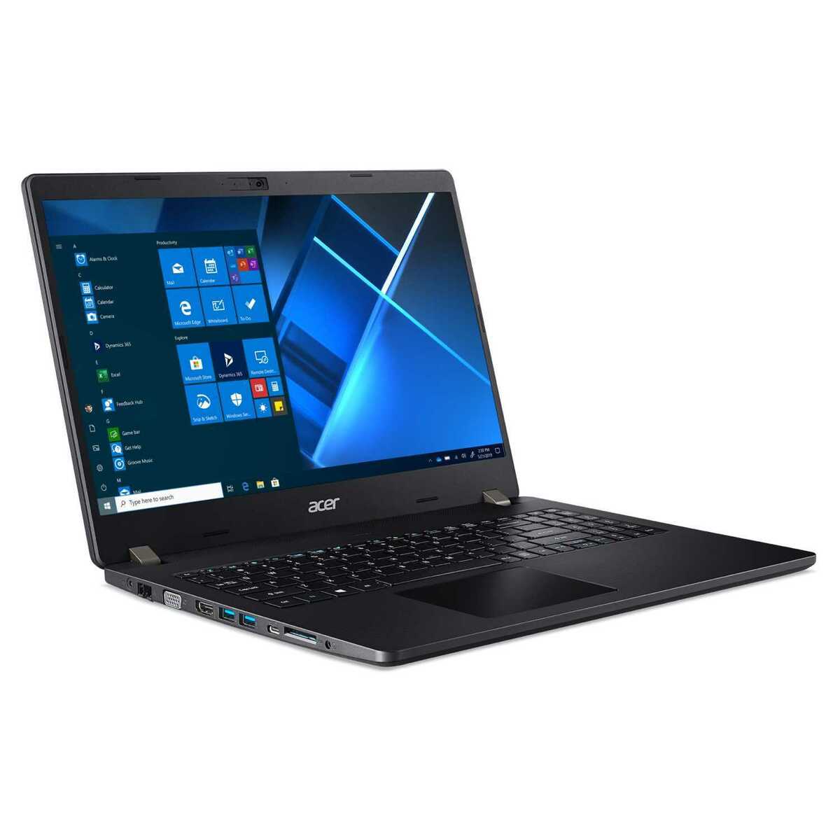 Ноутбук Acer TravelMate P2 TMP215-53-564X Core i5 1135G7 / 8Gb / SSD256Gb / Intel UHD Graphics / 15.6 / IPS / FHD (1920x1080) / Windows 10 Professional / black / WiFi / BT / Cam