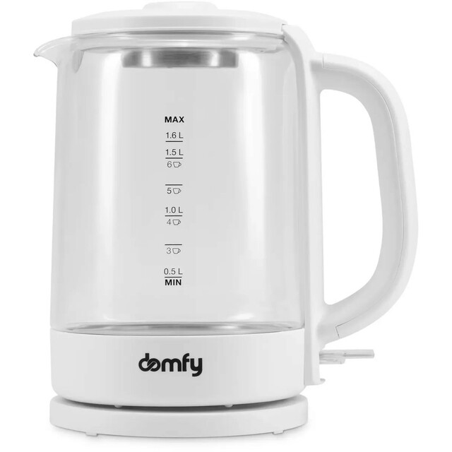 Чайник электрический Domfy DSW-EK304, белый Чайник электрический Domfy DSW-EK304, белый