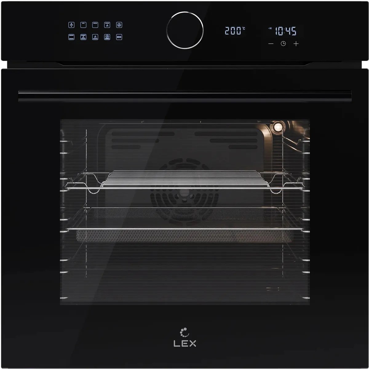 Духовой шкаф Lex EDM 1001 ONE BL, черный