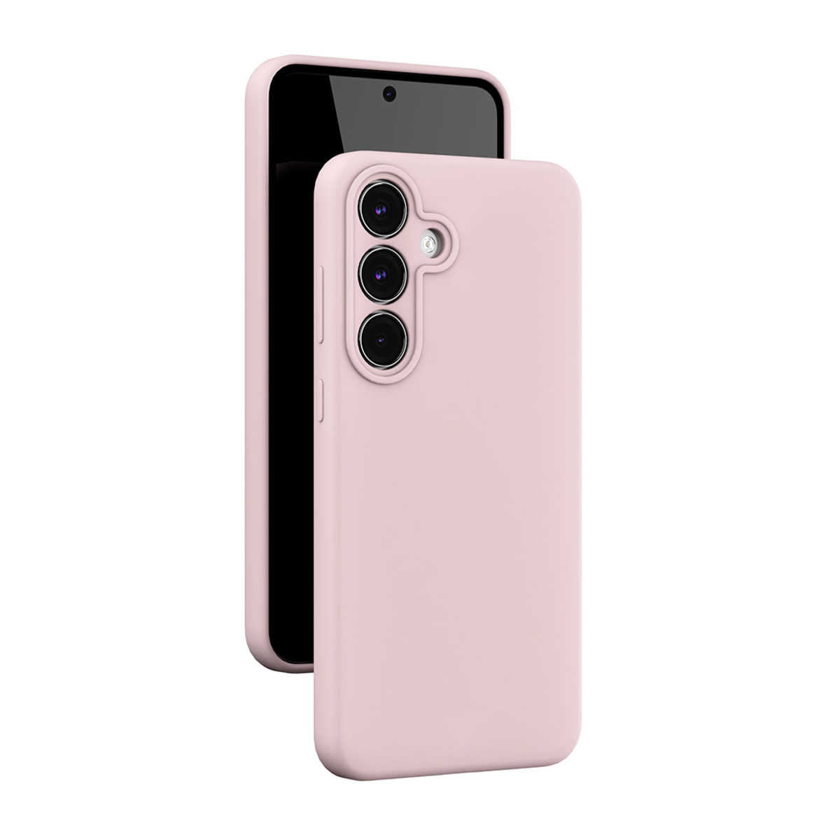 Чехол-накладка VLP Aster Case MagSafe для Samsung Galaxy S25 FE (Цвет: Pink)