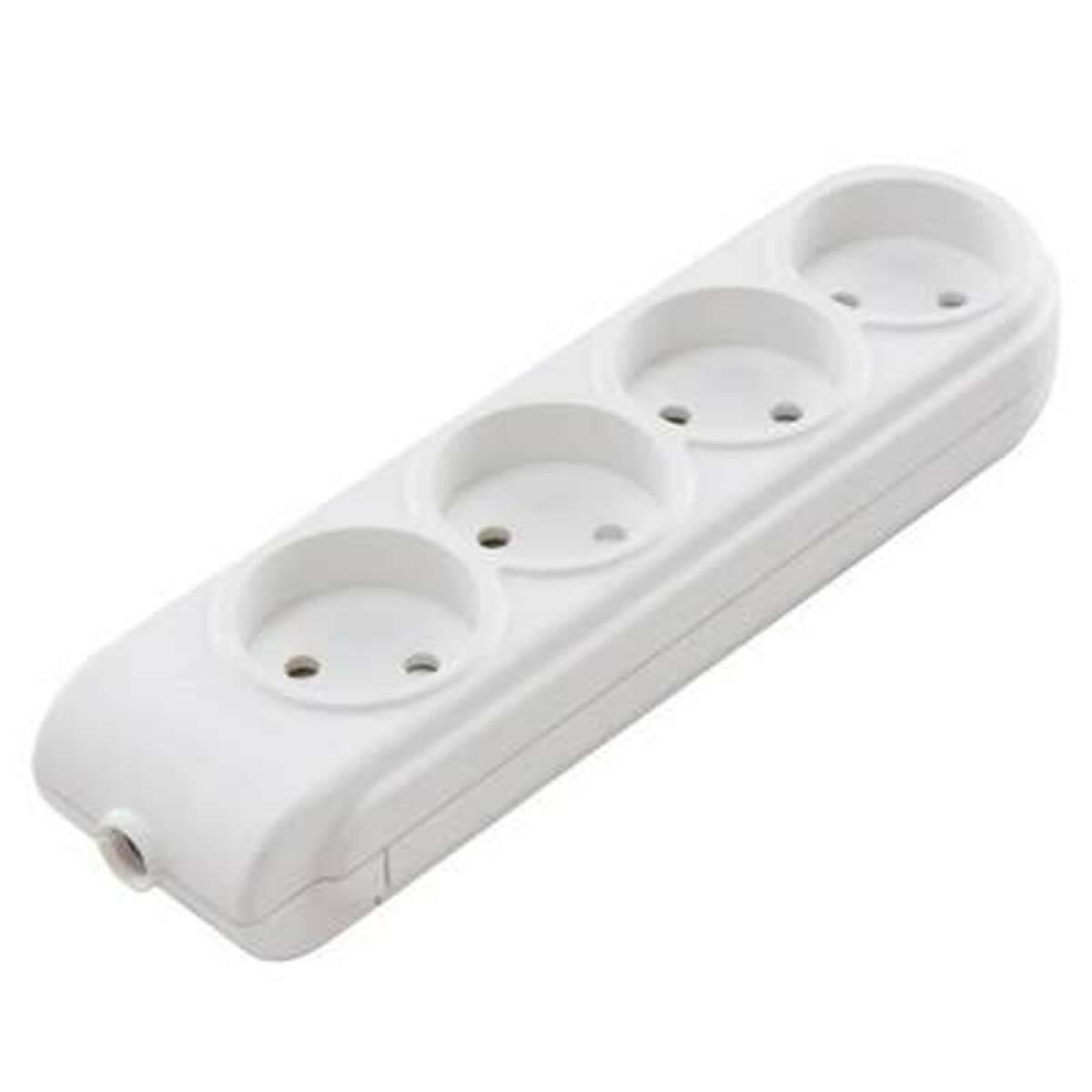 Колодка удлинителя Makel N4010000 (4 розетки) (Цвет: White)