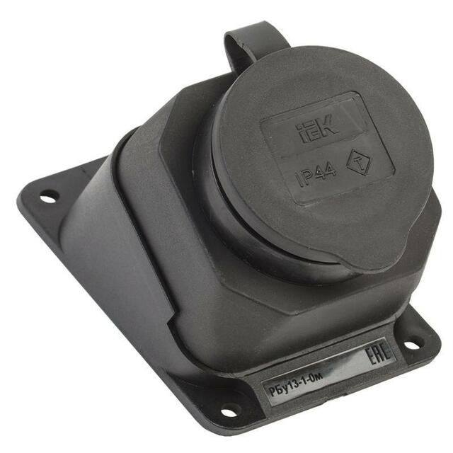 Розетка IEK PKR22-016-2-K02 Омега (Цвет: Black)