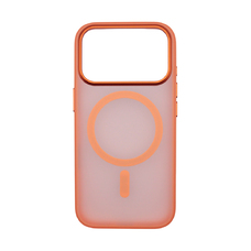 Чехол-накладка Comma Joy Elegant Magnetic Anti-Shock Case(Built-In Touch) для iPhone 17 Pro Max (Цвет: Orange)