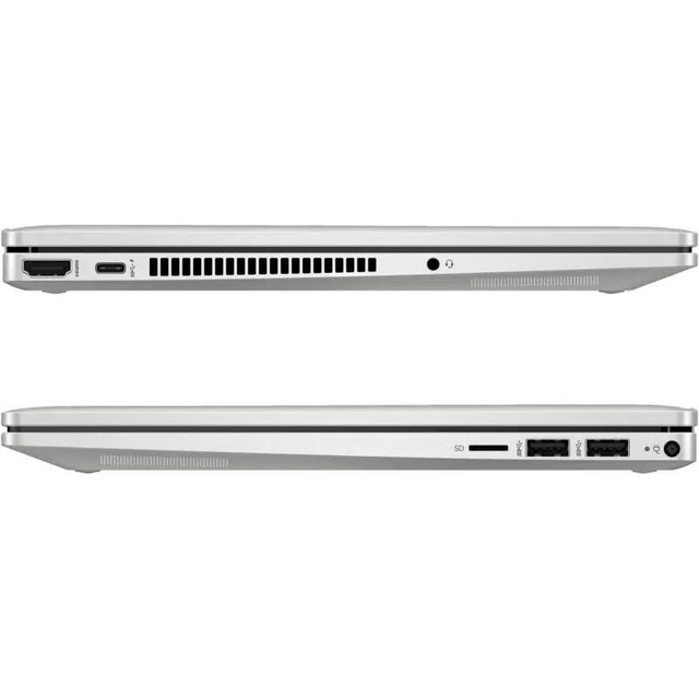 Ноутбук HP Pavilion x360 14-ek1006nia Core i5 1335U 8Gb SSD512Gb Intel Iris Xe graphics 14 IPS Touch FHD (1920x1080) Windows 11 Home silver WiFi BT Cam (7Z6T2EA)