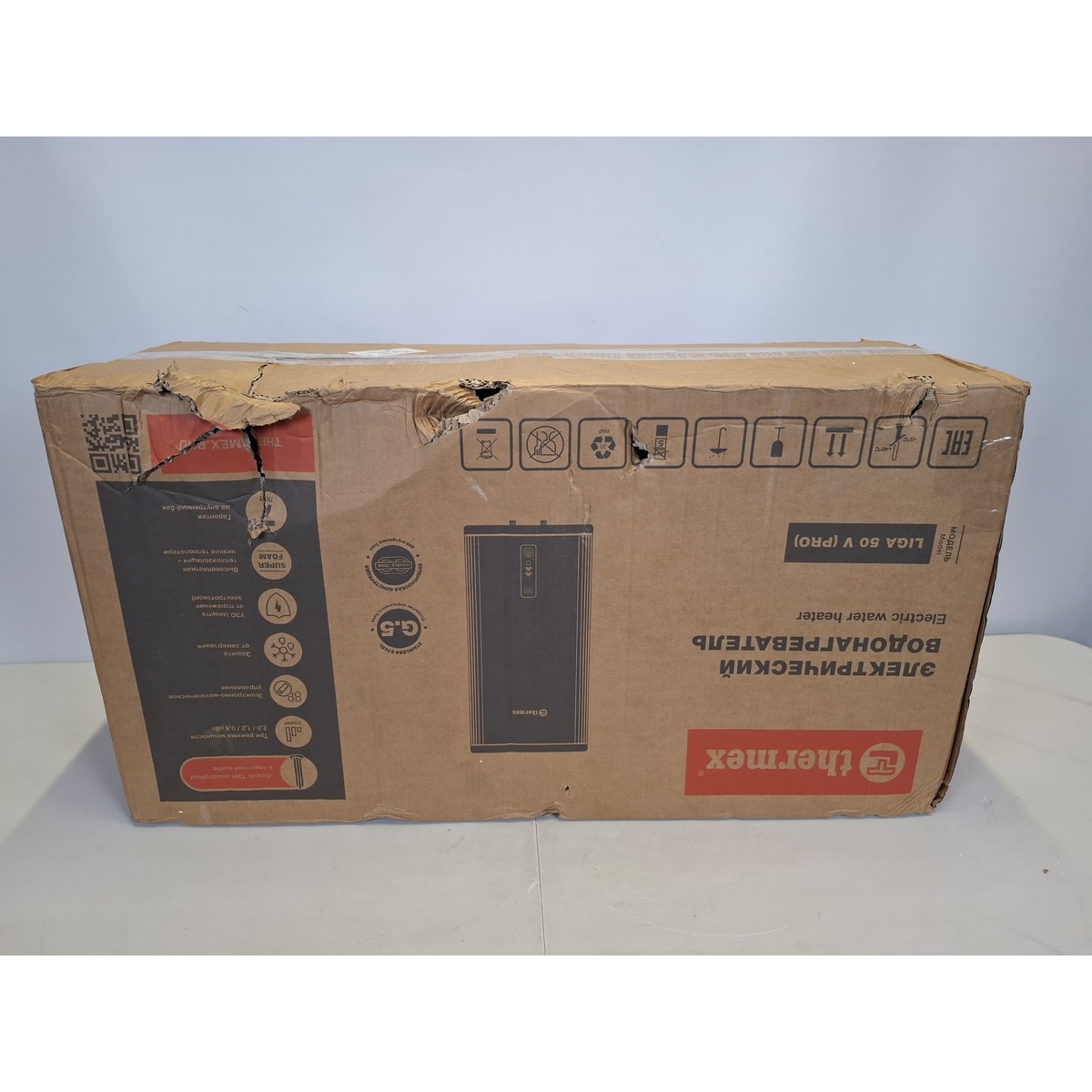 Водонагреватель Thermex Liga 50 V (pro) (Цвет: Gray)