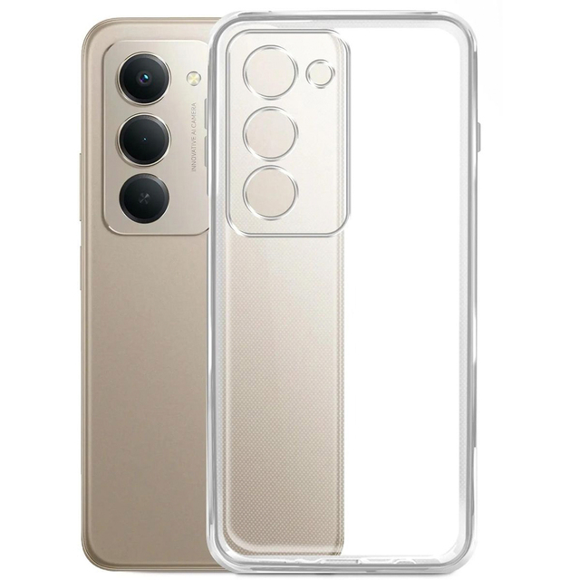 Чехол-накладка Borasco Silicone Case для смартфона Xiaomi Redmi 15 (Цвет: Clear)