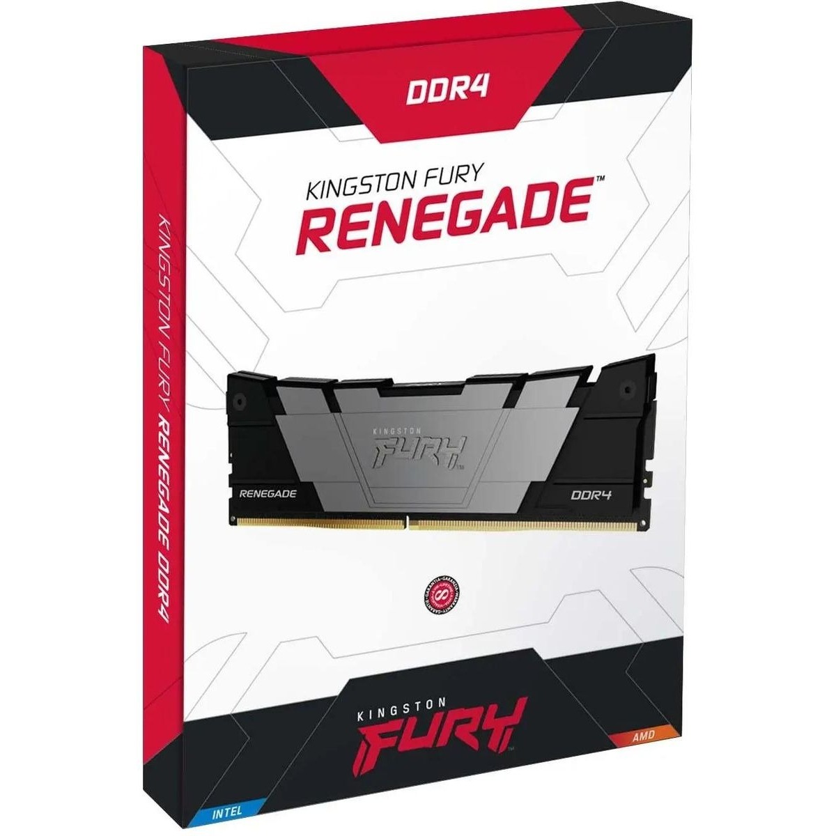 Память DDR4 32GB 3200MHz Kingston KF432C16RB2/32 Fury Renegade Black RTL PC4-25600 CL16 DIMM 288-pin 1.35В dual rank Ret