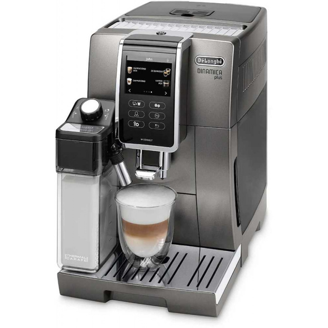 Кофемашина DeLonghi Dinamica ECAM 370.95.T (Цвет: Titan)