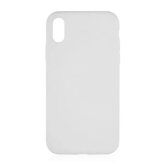 Чехол-накладка VLP для смартфона iPhone XR, белый