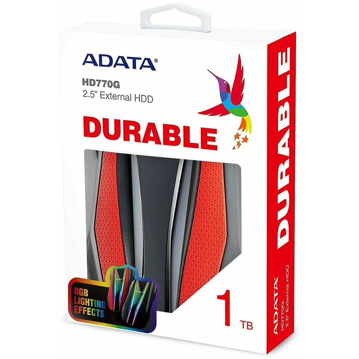 Внешний жесткий диск HDD 1Tb ADATA HD770G AHD770G-1TU32G1-CRD (Цвет: Red)