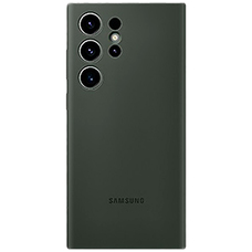 Чехол-накладка Samsung Silicone Case для смартфона Samsung Galaxy S23 Ultra (Цвет: Khaki)
