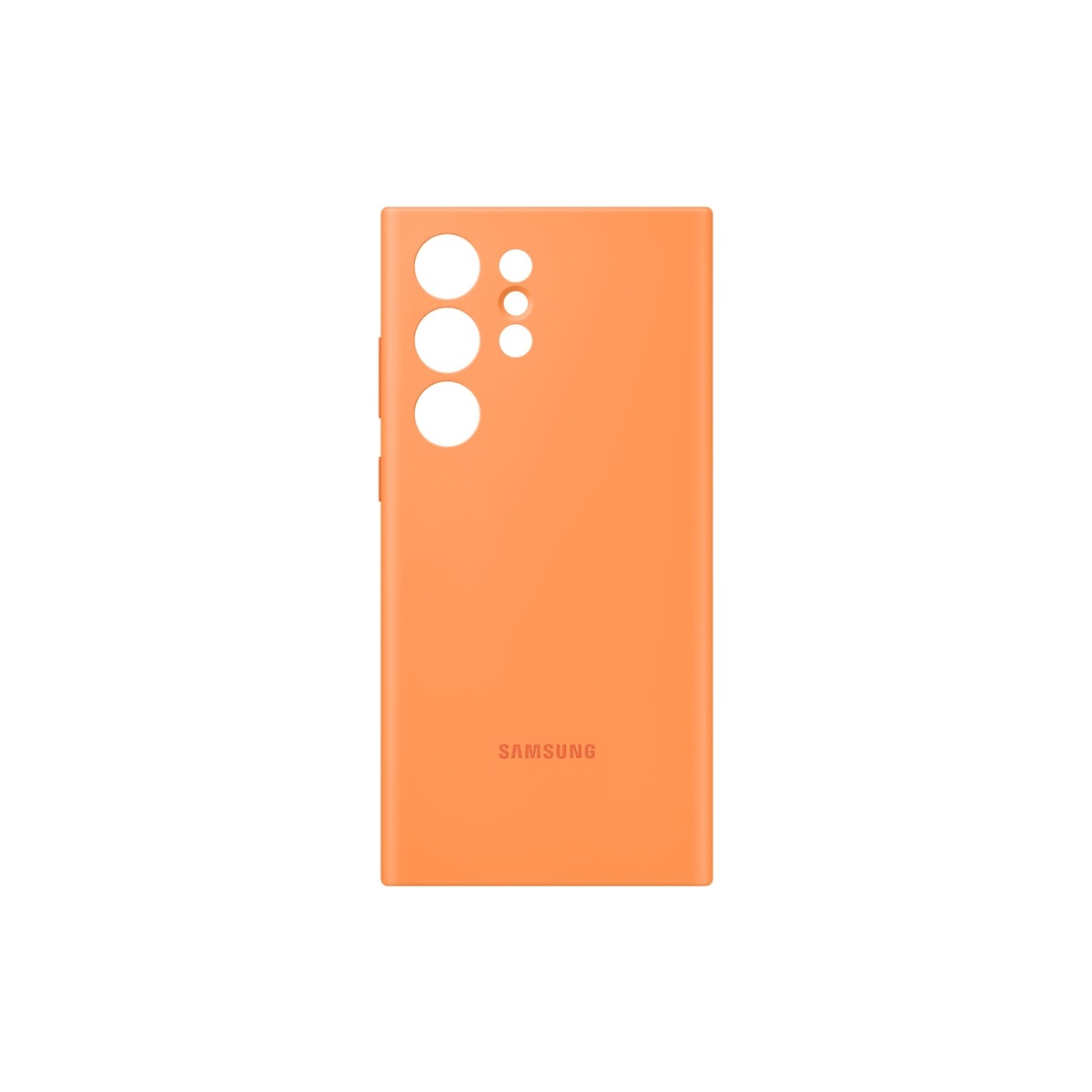 Чехол-накладка Samsung Silicone Case для смартфона Samsung Galaxy S23 Ultra (Цвет: Orange)