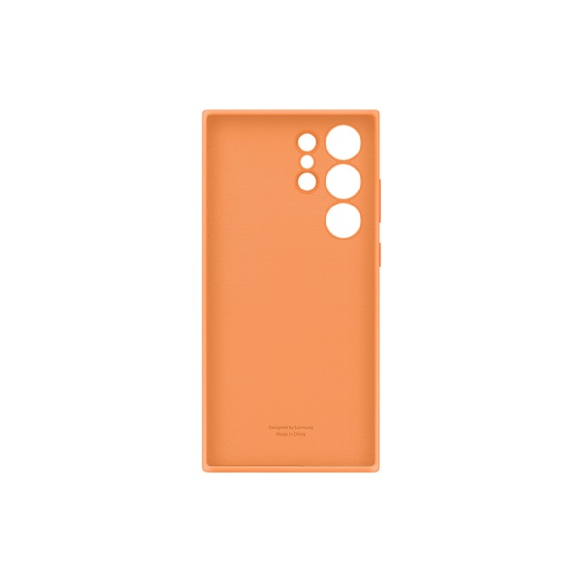 Чехол-накладка Samsung Silicone Case для смартфона Samsung Galaxy S23 Ultra (Цвет: Orange)