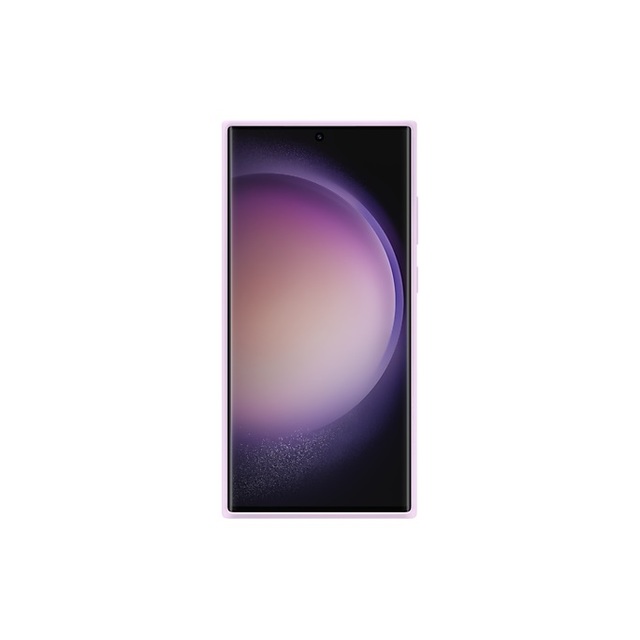 Чехол-накладка Samsung Silicone Case для смартфона Samsung Galaxy S23 Ultra Silicone Case (Цвет: Lilac)