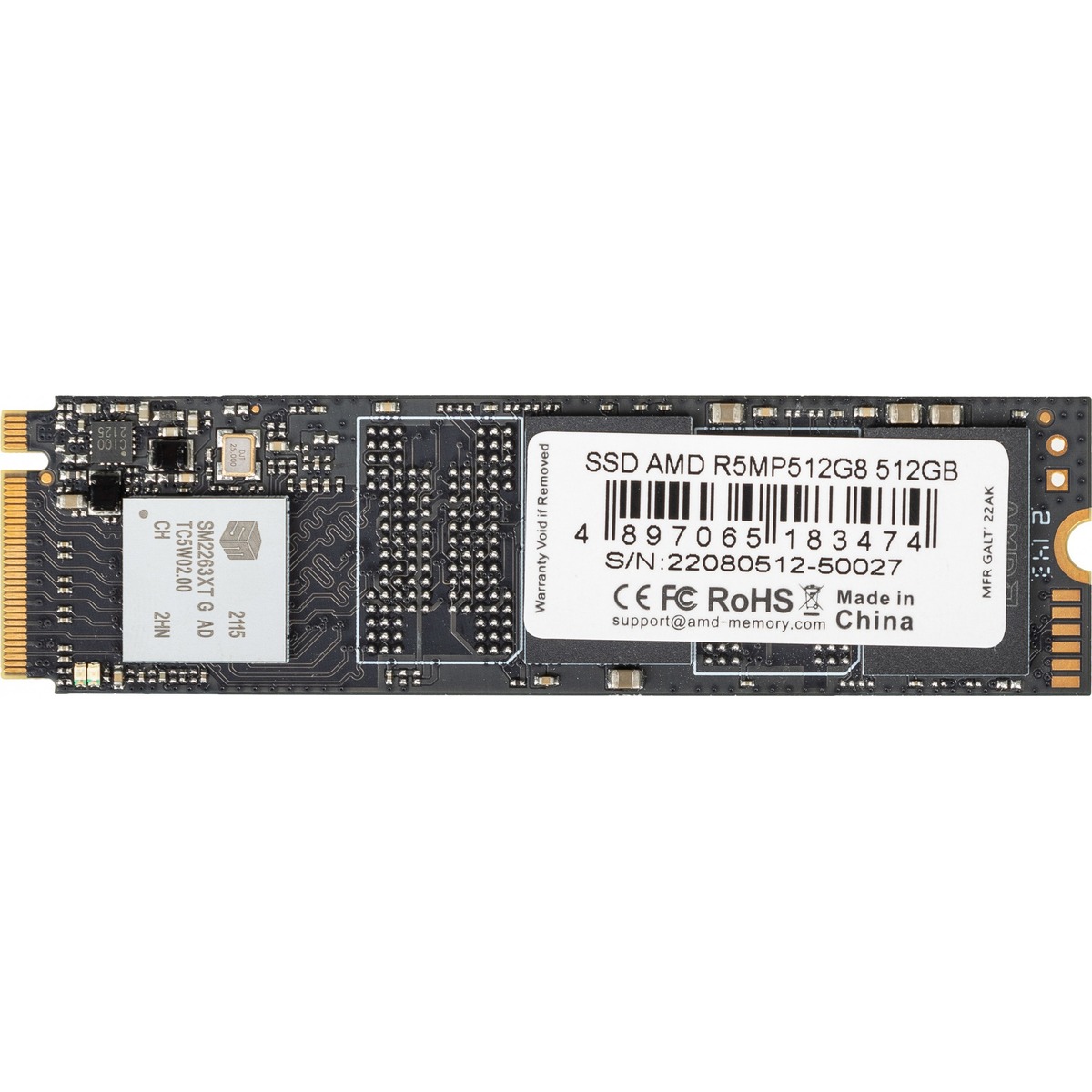 Накопитель SSD AMD PCI-E x4 512Gb R5MP512G8