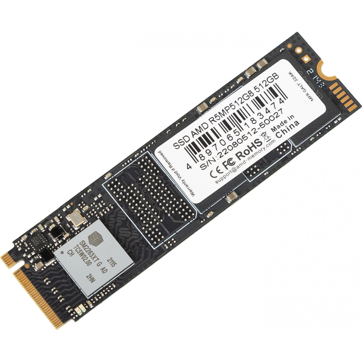 Накопитель SSD AMD PCI-E x4 512Gb R5MP512G8