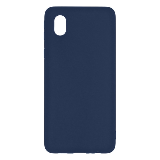 Чехол-накладка Alwio Soft Touch для смартфона Samsung Galaxy A01 Core (Цвет: Blue)
