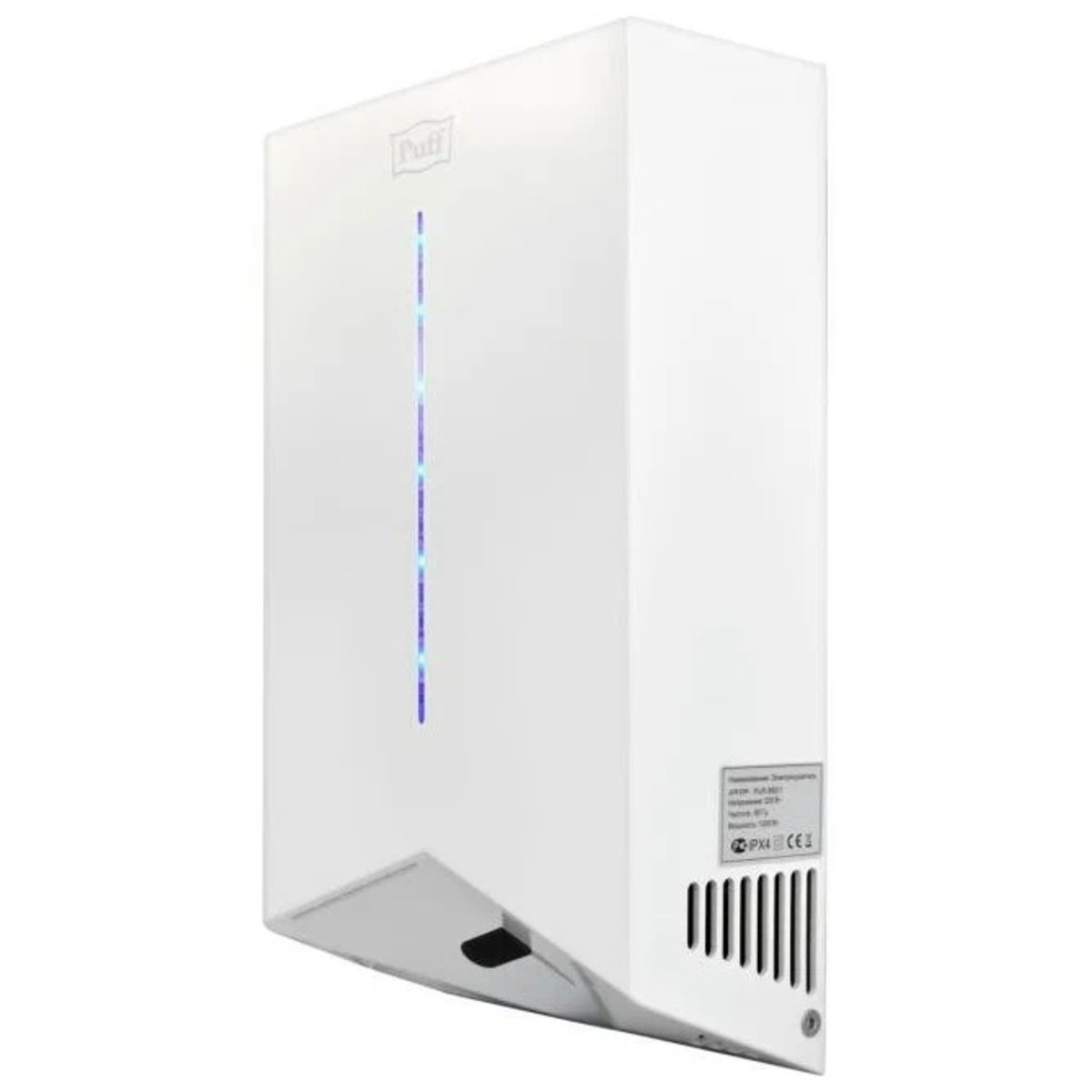 Сушилка для рук Puff 8801 (Цвет: White)