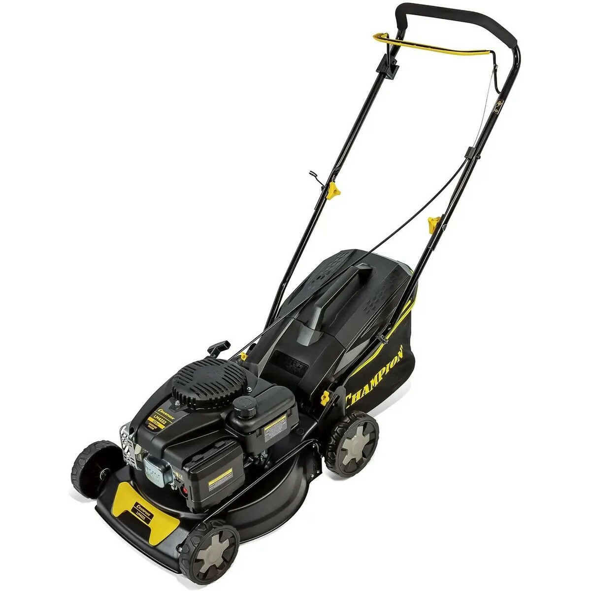 Газонокосилка роторная Champion LM4222 (Цвет: Black / Yellow)