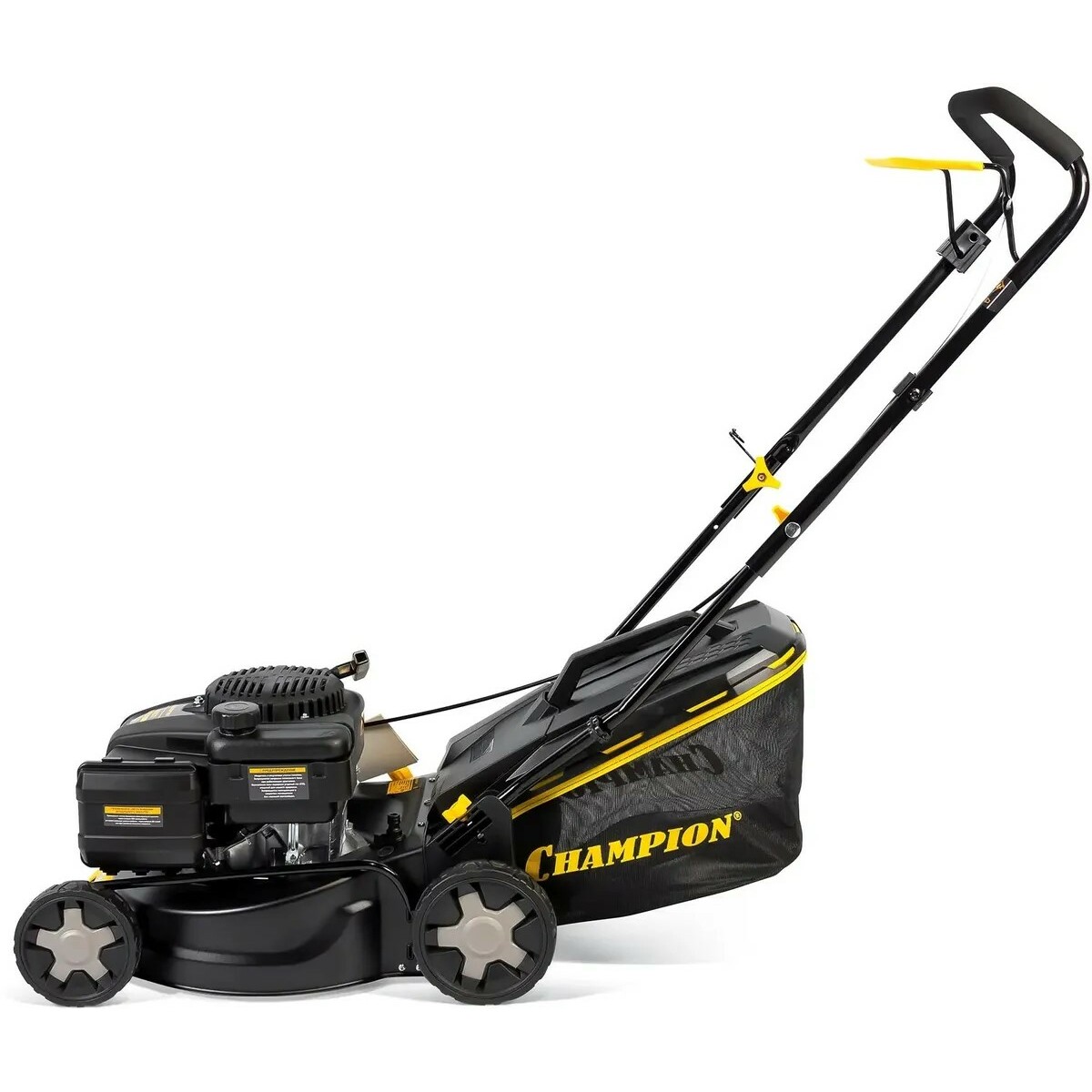 Газонокосилка роторная Champion LM4222 (Цвет: Black / Yellow)