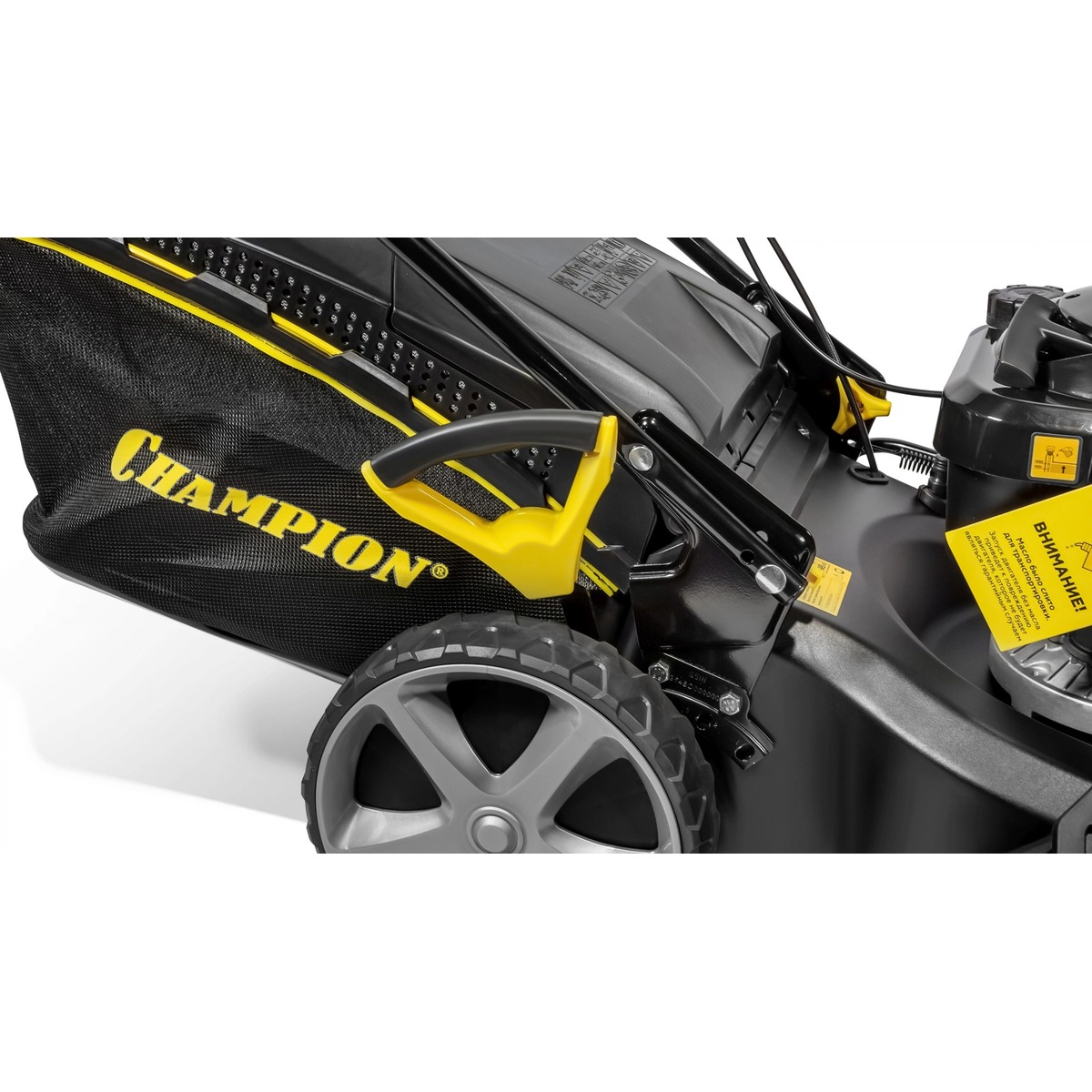 Газонокосилка роторная Champion LM5344, черный