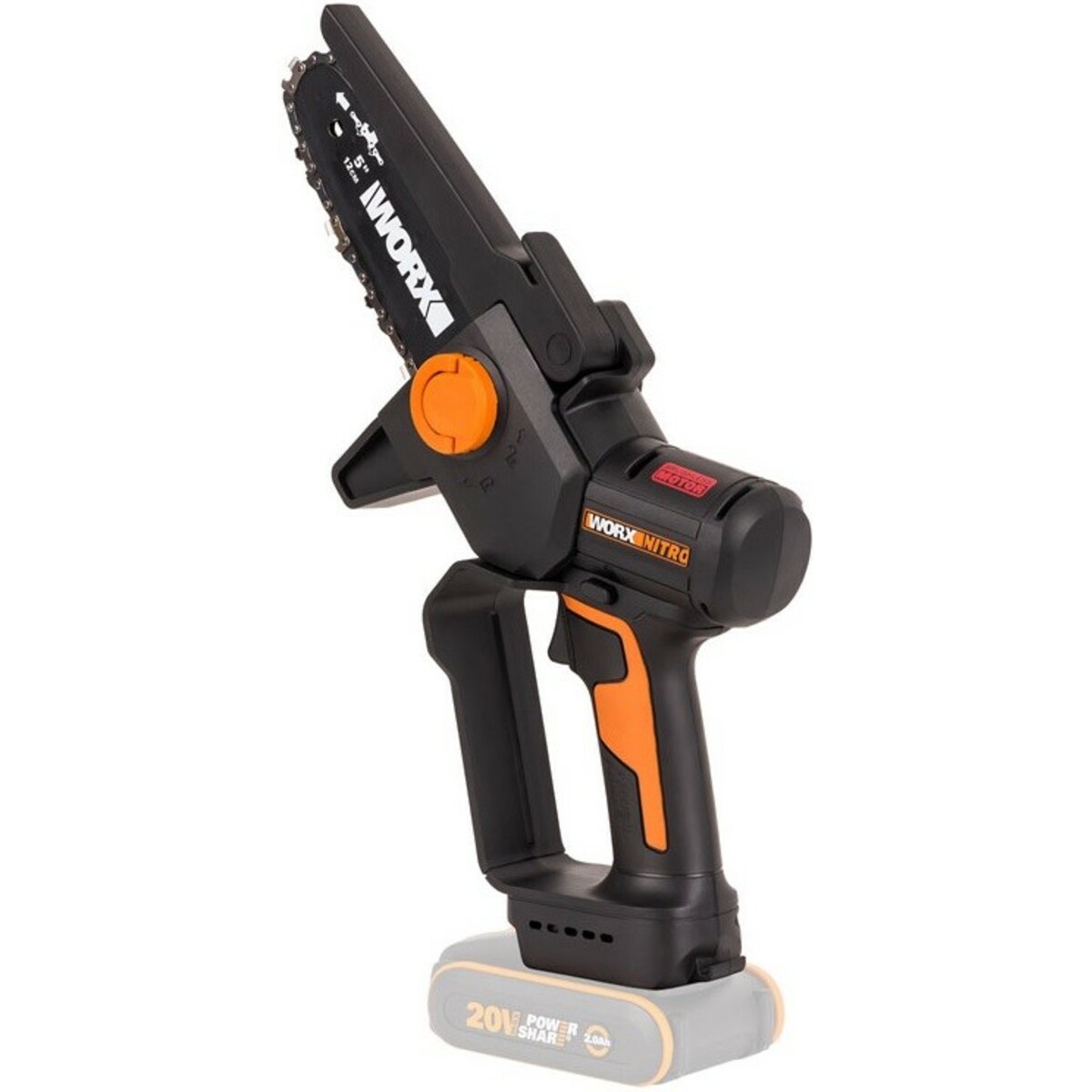 Электрическая цепная пила WORX WG325E.9 (Цвет: Black / Orange)