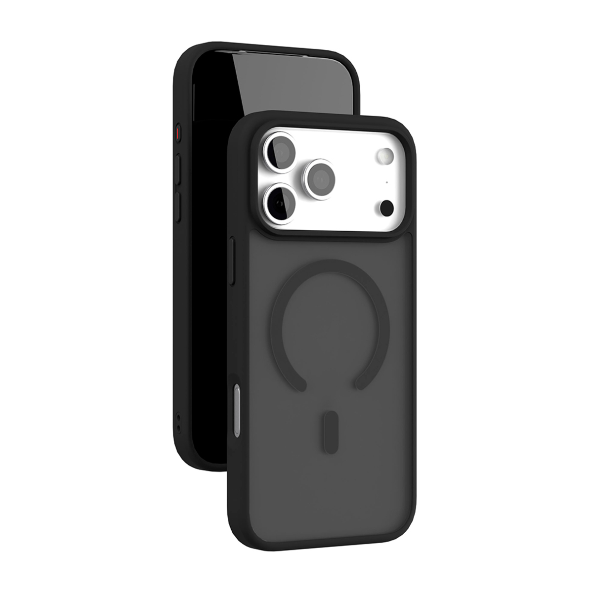Чехол-накладка VLP Lite Bloom Case with MagSafe для смартфона Apple iPhone 17 Pro Max, черный